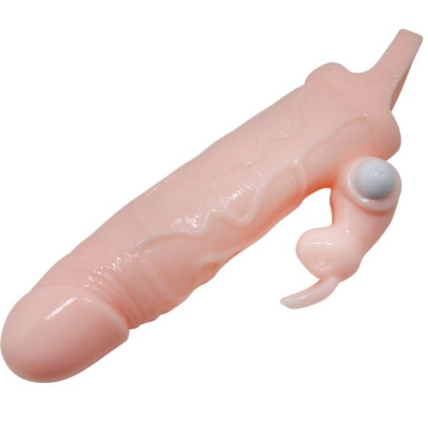 BAILE - COPERTURA PENE UOMO CORAGGIOSO CON CONIGLIO E CARNE DOPPIO MOTORE 16.5 CM - immagine 2