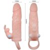 BAILE - COPERTURA PENE UOMO CORAGGIOSO CON CONIGLIO E CARNE DOPPIO MOTORE 16.5 CM - immagine 4
