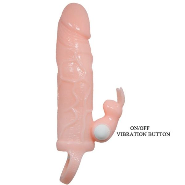 BAILE - COPERTURA PENE UOMO CORAGGIOSO CON CONIGLIO E CARNE DOPPIO MOTORE 16.5 CM - immagine 5