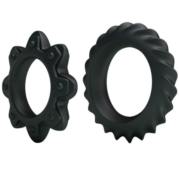 BAILE - KIT 2 ANELLI FIORITI IN SILICONE - immagine 2
