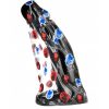 ALL BLACK - DILDO FISTING NERO REALISTICO 29 CM - immagine 3