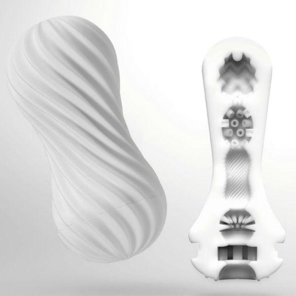 TENGA - MASTUBADOR MASCHILE BIANCO FLEX - immagine 2