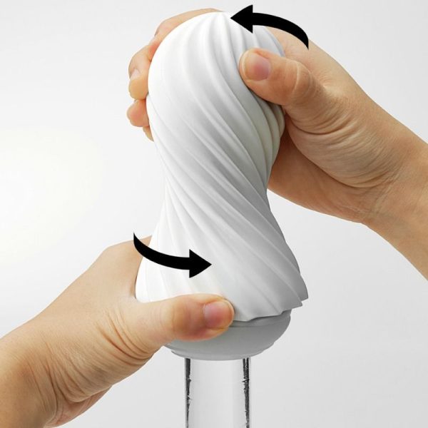 TENGA - MASTUBADOR MASCHILE BIANCO FLEX - immagine 4