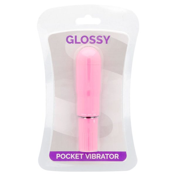 GLOSSY - VIBRATORE TASCABILE DEEP ROSE - immagine 3