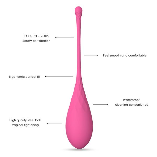 LESLIE - SET PER ALLENAMENTO MUSCOLI PELVICI  KEGEL FIT 6 PEZZI - immagine 4