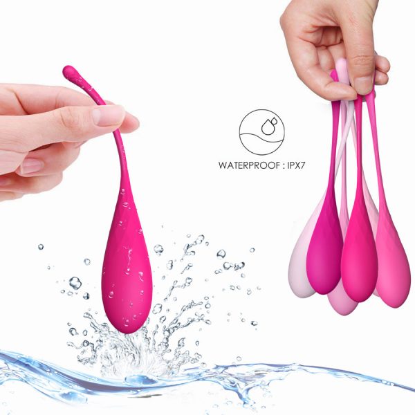 LESLIE - SET PER ALLENAMENTO MUSCOLI PELVICI  KEGEL FIT 6 PEZZI - immagine 5