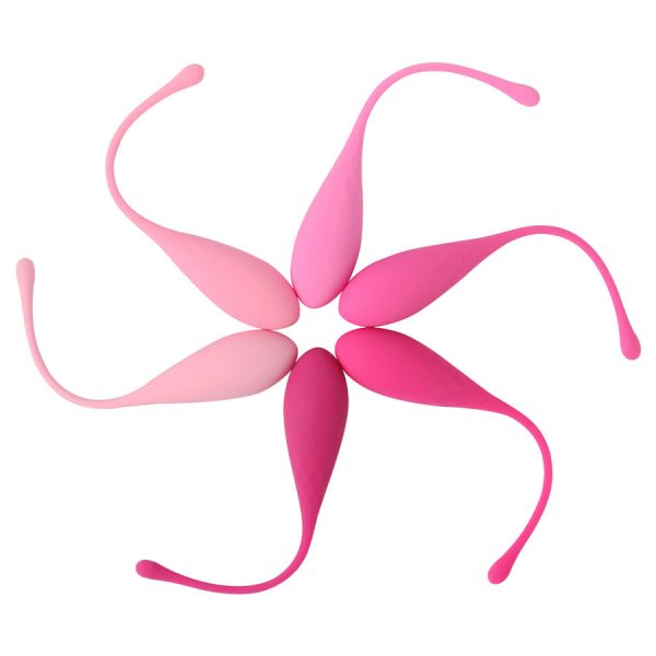 LESLIE - SET PER ALLENAMENTO MUSCOLI PELVICI  KEGEL FIT 6 PEZZI - immagine 2