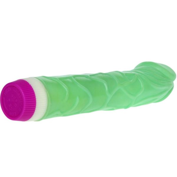 BAILE - VIBRATORE ONDE DI PIACERE 23 CM VERDE - immagine 2