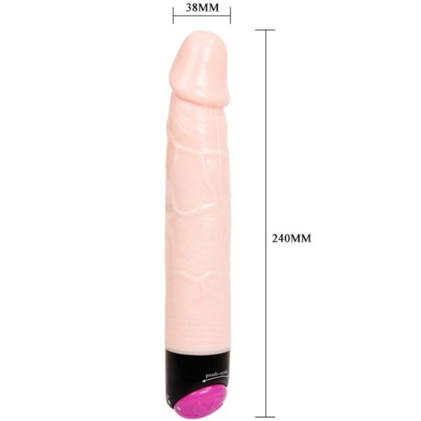 BAILE - VIBRAZIONE E ROTAZIONE SESSUALE COLORATA 24 CM - immagine 3