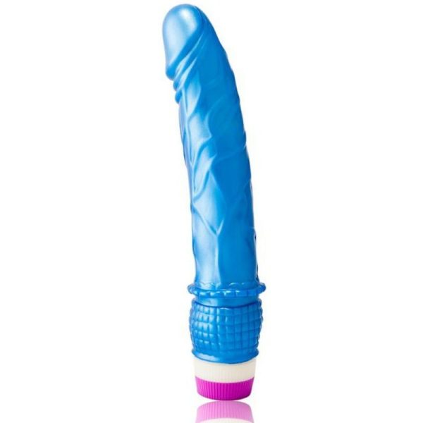 BAILE - VIBRATORE ONDE DI PIACERE 23 CM BLU - immagine 2