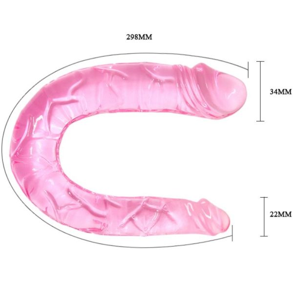BAILE - DOPPIO DONG DOPPIO DILDO ROSA - immagine 4