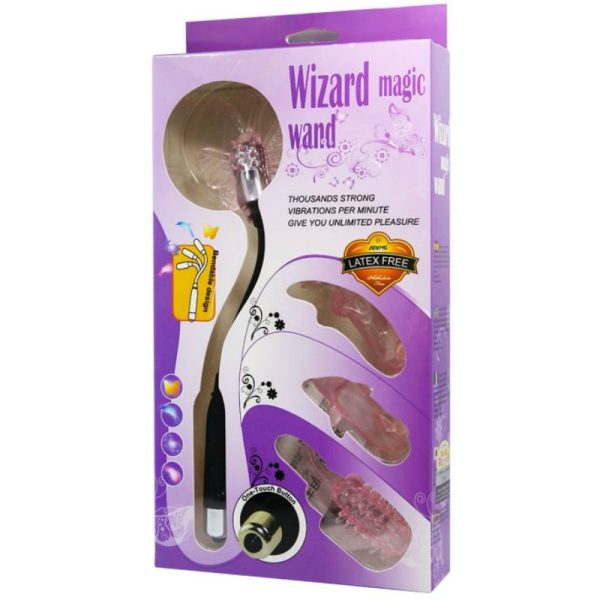 BAILE - STIMOLATORE BACCHETTA MAGICA WIZARD CON VIBRAZIONE - immagine 5