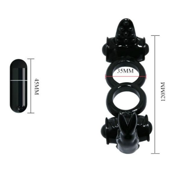 BAILE - ANELLO SWEET ANELLO DOPPIO CON DOPPIO CONIGLIO - immagine 3