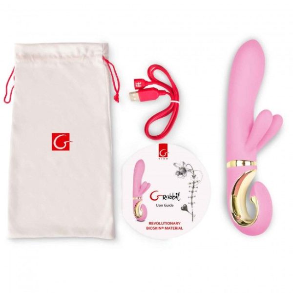 G-VIBE - VIBRATORE CONIGLIETTO RAMPANTE G-RABBIT ROSA - immagine 2