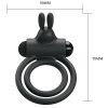 PRETTY LOVE - ANELLO VIBRATORE IN SILICONE OSMOND - immagine 5