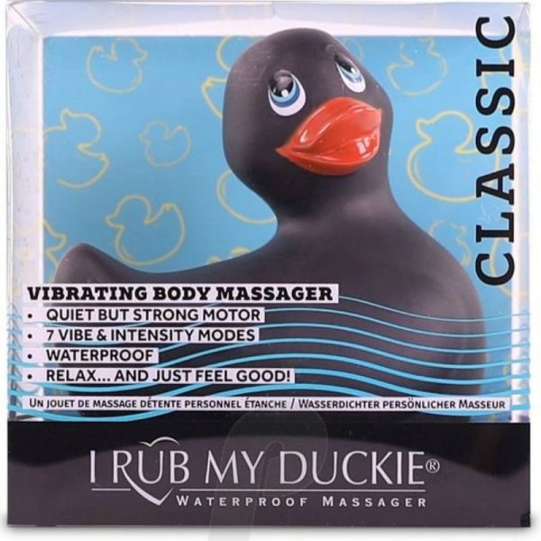 BIG TEASE TOYS - SFORGO IL MIO DUCKIE CLASSIC VIBRATING DUCK BLACK - immagine 3