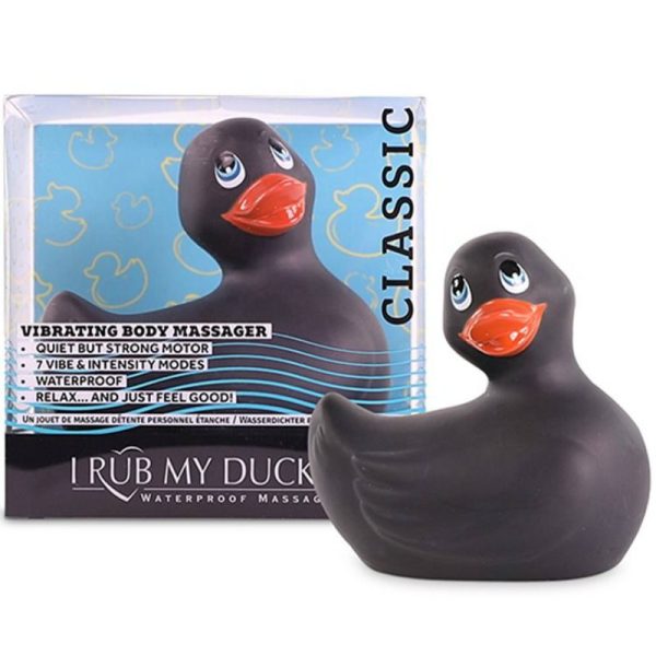 BIG TEASE TOYS - SFORGO IL MIO DUCKIE CLASSIC VIBRATING DUCK BLACK - immagine 2