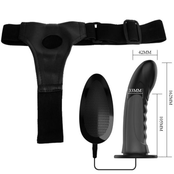 PRETTY LOVE - ABBASBAILEA LOVE MARVIN STRAP ON CON VIBRAZIONE E DILDO CAVO - immagine 5