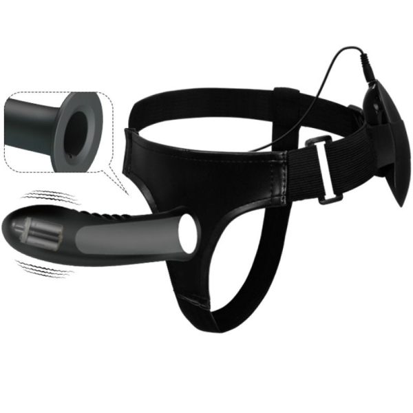 PRETTY LOVE - ABBASBAILEA LOVE MYRON STRAP ON CON VIBRAZIONE E DILDO CAVO - immagine 5