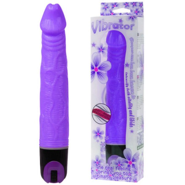 BAILE - VIBRATORE DA BALLO MULTISPEED 21.5 CM VIOLA - immagine 3