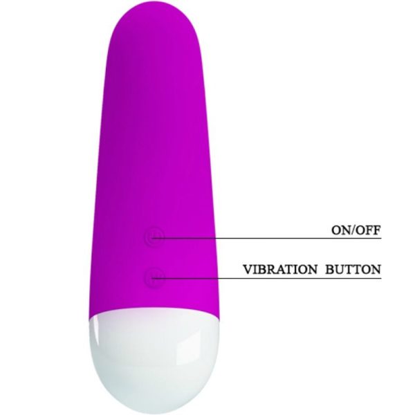 PRETTY LOVE - LUTHER MINIVIBRATORE 30 MODALIT DI VIBRAZIONE - immagine 4