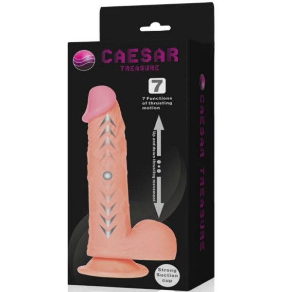 BAILE - FUNZIONE UP  DOWN DEL DILDO REALISTICO DEL TESORO DI CAESAR - immagine 2