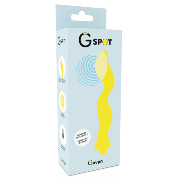 G-SPOT - VIBRATORE GAVYN G-SPOT GIALLO - immagine 4