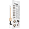 BASECOCK - VIBRADOR REALÍSTICO ARTICULABLE CONTROL REMOTO NATURAL 21 CM -O- 5 CM - immagine 5