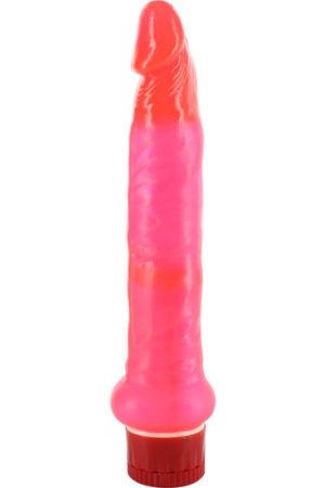 SEVEN CREATIONS - VIBRATORE ANALE JELLY ROSA SOTTILE