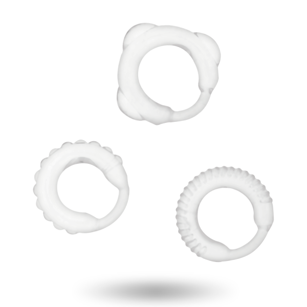 ADDICTED TOYS - SET C-RING TRASPARENTE - immagine 2