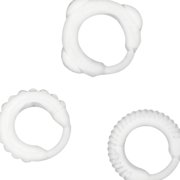 ADDICTED TOYS - SET C-RING TRASPARENTE - immagine 3
