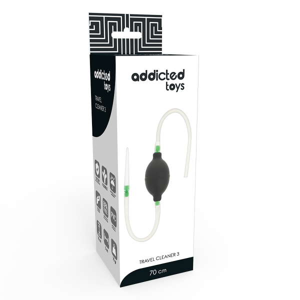 ADDICTED TOYS - SET DI CLISTERE NERO - immagine 5
