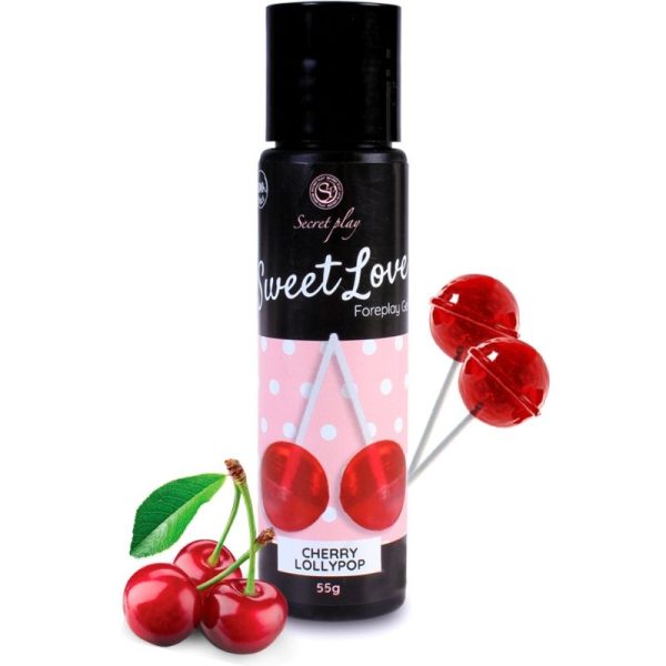 SECRETPLAY - GEL LECCA LECCA ALLA CILIEGIA DOLCE AMORE 60 ML - immagine 2