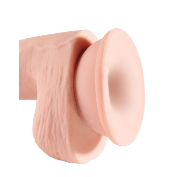 KING COCK - DILDO TRIPLA DENSIT 14 CM - immagine 4