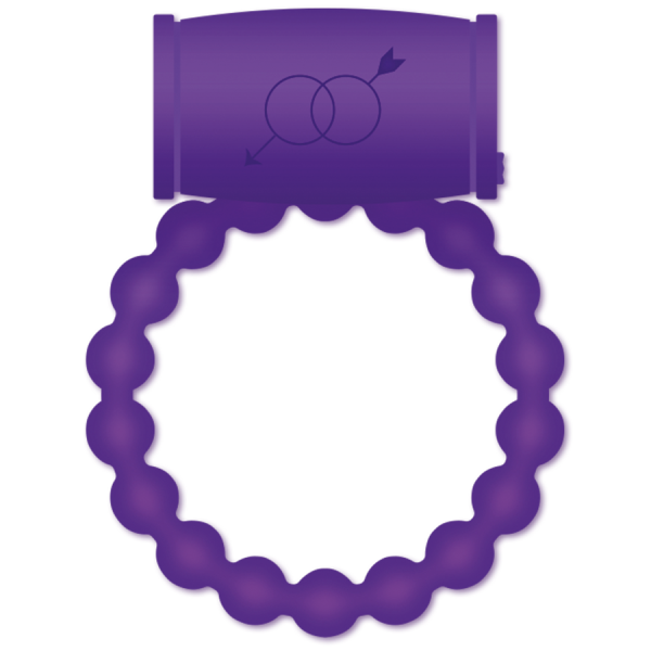 CASUAL LOVE - ANELLO VIBRATORE PER 25 COPPIE VIOLA - immagine 2