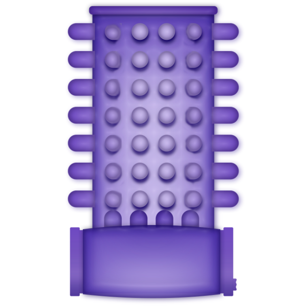 CASUAL LOVE - COPERTURA PER PENE VIBRATORE LILLA ANELLO - immagine 4