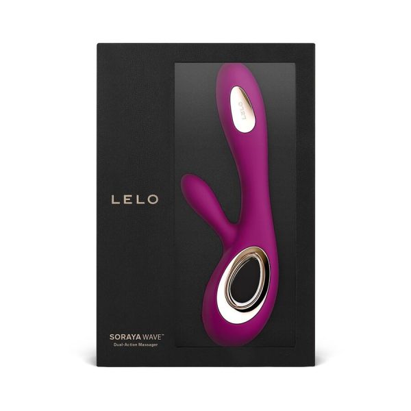 LELO - SORAYA VIBRATORE WAVE RABBIT DEEP ROSE - immagine 4