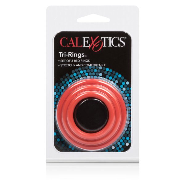 CALEXOTICS - SET TRI-ANELLI ROSSO - immagine 4
