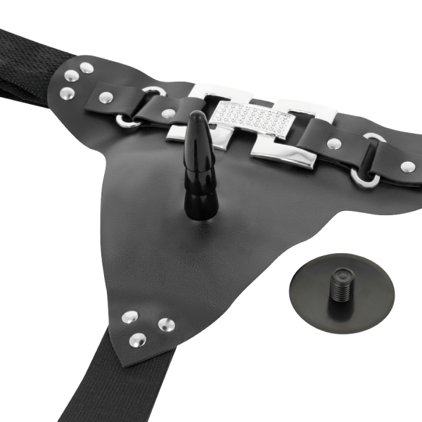 HARNESS ATTRACTION - DELUXE CON VIBRAZIONI REALISTICHE 18 CM -O- 4.5 CM - immagine 5