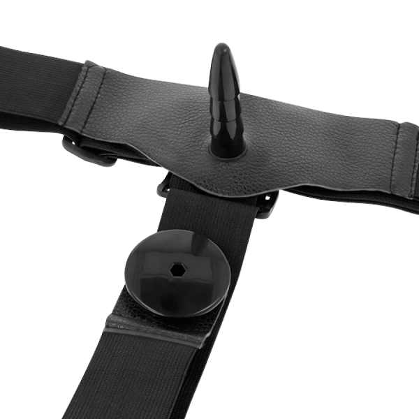HARNESS ATTRACTION - RODNEY DOPPIA PENETRAZIONE VIBRATORE 18 CM -O- 3.5 CM - immagine 5