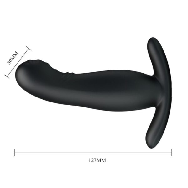 MR PLAY - MASSAGGIATORE PROSTATICO NERO RICARICABILE - immagine 4