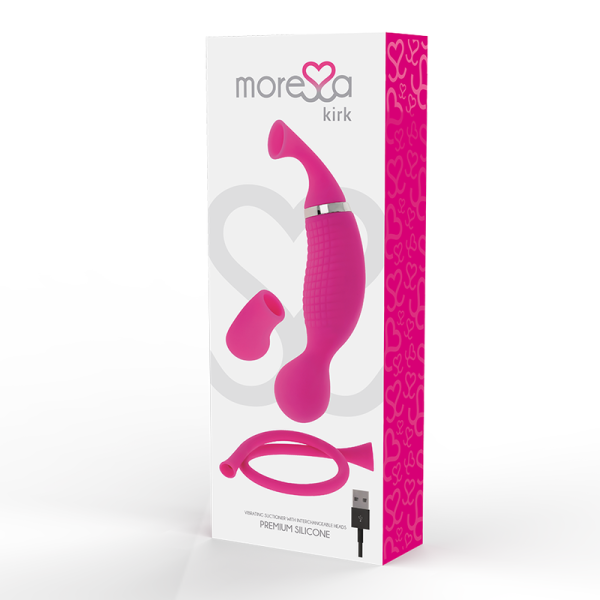 MORESSA - KIRK DUO ONDE STIMOLANTI + MASSAGGIATORE MULTIFUNZIONE IN SILICONE PREMIUM RICARICABILE - immagine 4