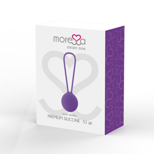 MORESSA - OSIAN ONE PREMIUM SILICONE LILLA - immagine 3
