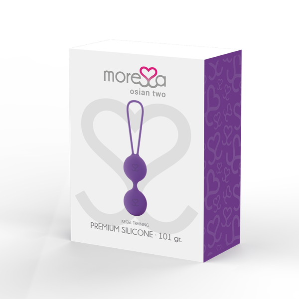 MORESSA - OSIAN DUE SILICONE PREMIUM LILLA - immagine 3