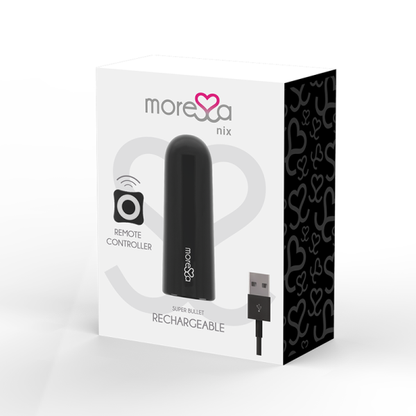 MORESSA - TELECOMANDO VIBRATORE NIX NERO - immagine 3
