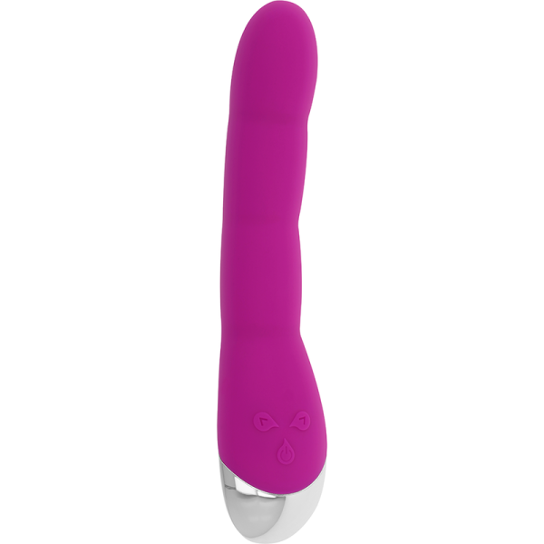 OHMAMA - VIBRATORE 6 MODALITÀ E 6 VELOCITÀ LILLA 21.5 CM - immagine 3