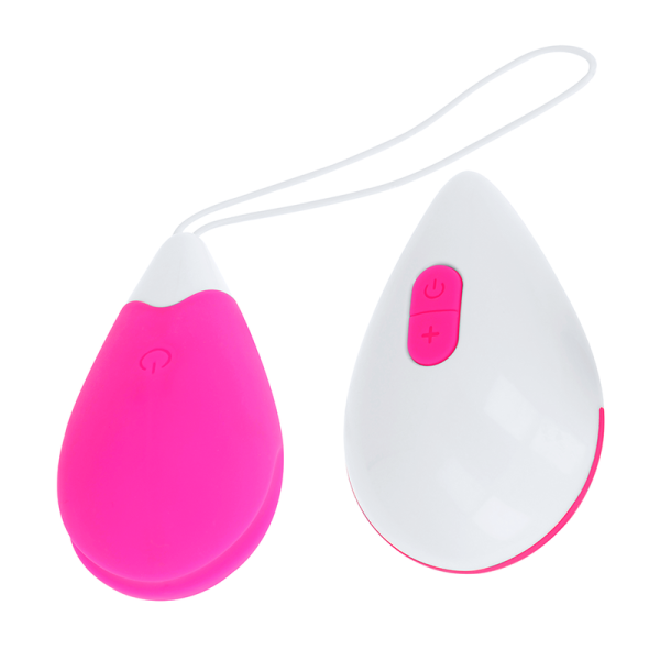 OHMAMA - UOVO VIBRANTE 10 MODALITÀ ROSA E BIANCO - immagine 2