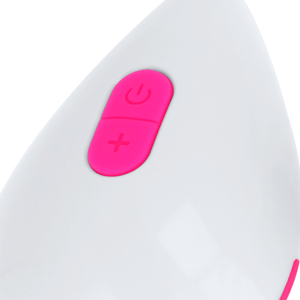 OHMAMA - UOVO VIBRANTE 10 MODALITÀ ROSA E BIANCO - immagine 4