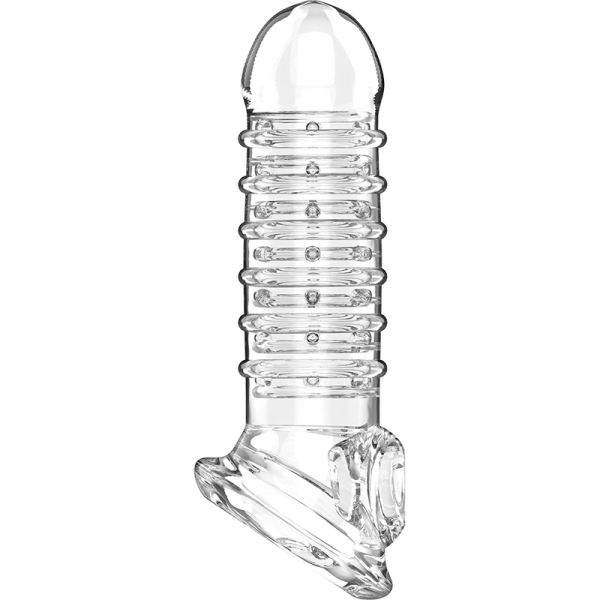 VIRILXL - ESTENSIONE E GUAINA PER PENE V15 TRASPARENTE - immagine 3