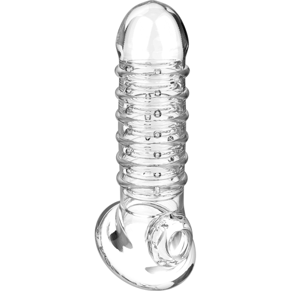 VIRILXL - ESTENSIONE E GUAINA PER PENE V15 TRASPARENTE - immagine 4